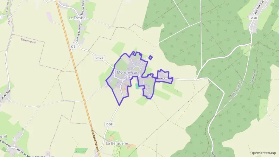 Maison 48 m² trois pièces à vendre à Monchy-sur-Eu Maison 48 m² trois pièces à vendre à Monchy-sur-Eu