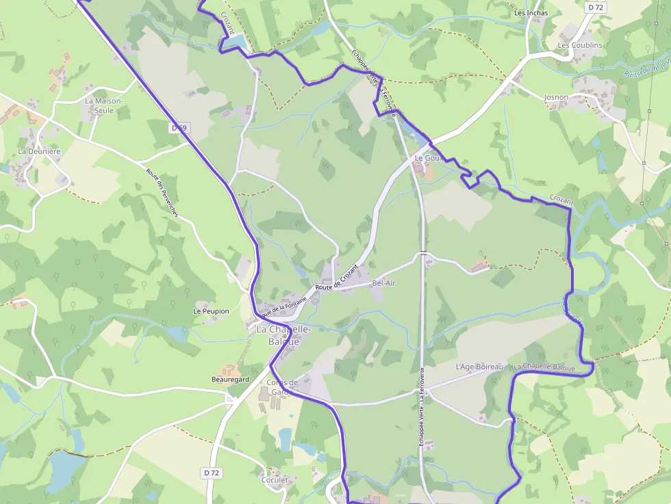 Maison 100 m² quatre pièces à vendre à La Chapelle-Baloue