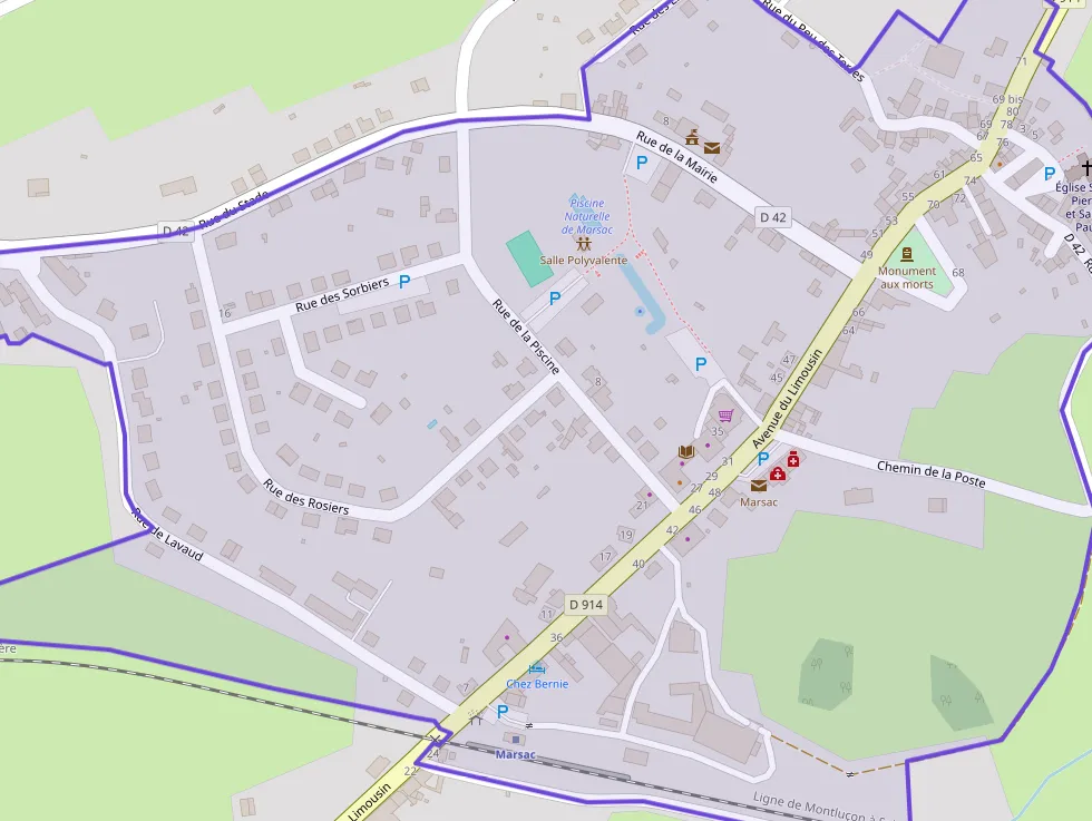 Maison 55 m² trois pièces à vendre à Marsac