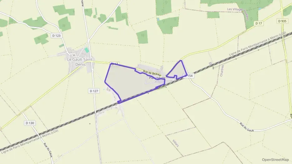 Maison 66 m² cinq pièces à vendre à Le Gault-Saint-Denis