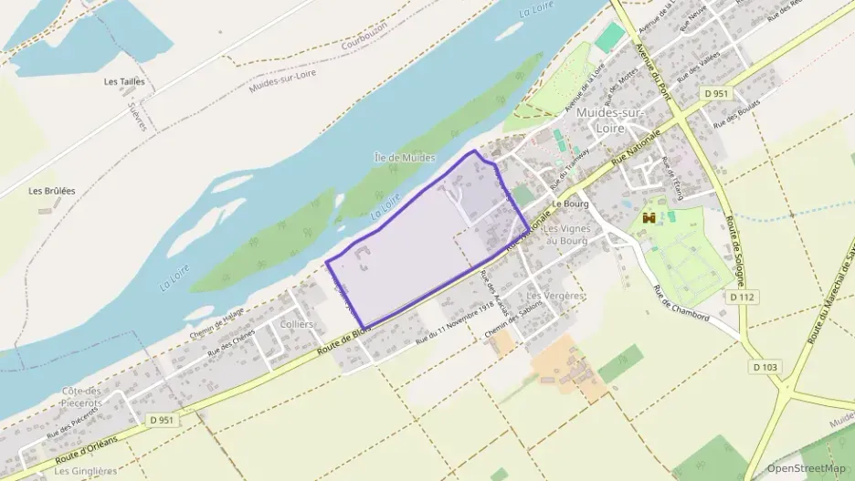 Maison 122 m² quatre pièces à vendre à Muides-sur-Loire