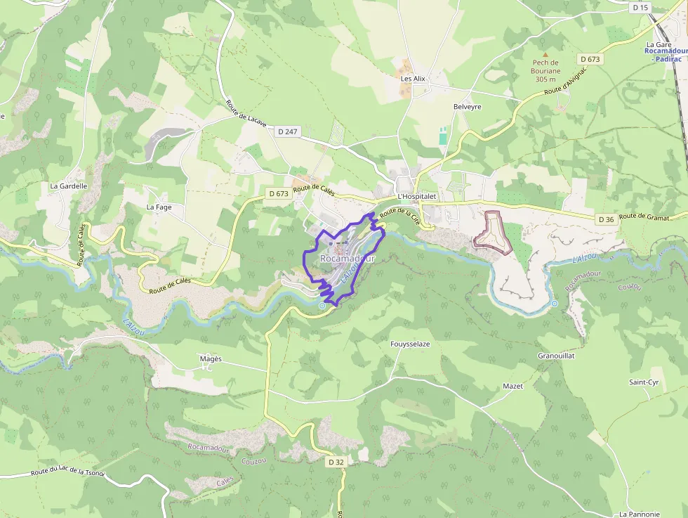 Maison 82 m² trois pièces à vendre à Rocamadour