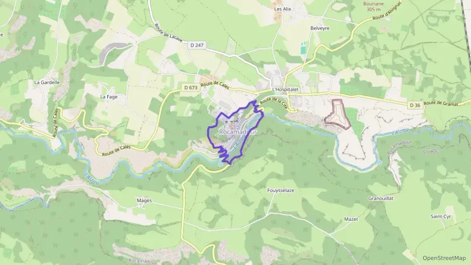 Maison 82 m² trois pièces à vendre à Rocamadour