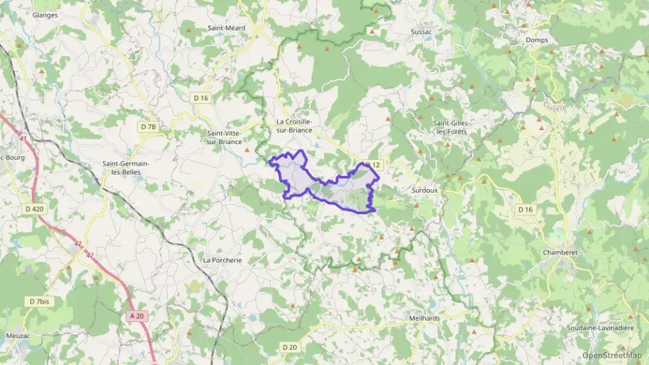 Maison 70 m² deux pieces à vendre à La Croisille-sur-Briance