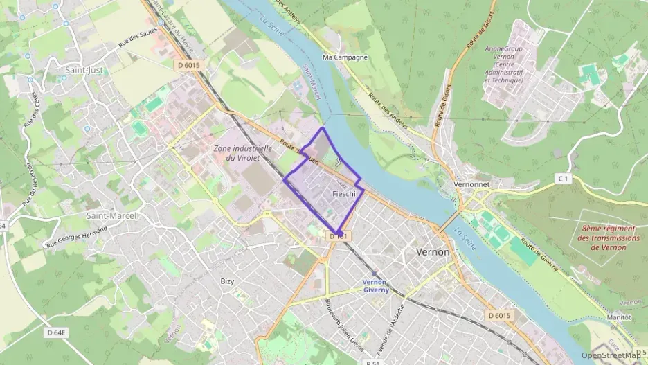 Maison 82 m² quatre pièces à vendre à Vernon