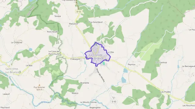 Maison 64 m² trois pièces à vendre à La Croisille-sur-Briance