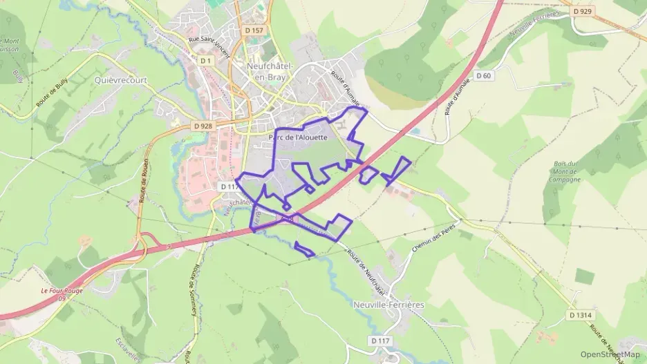 Maison 85 m² quatre pièces à vendre à Neufchâtel-en-Bray