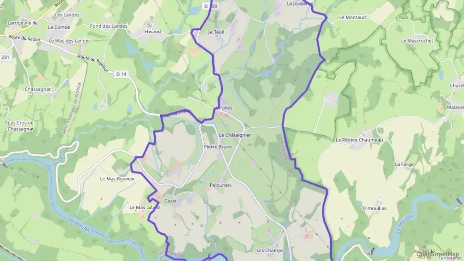 Maison 87 m² quatre pièces à vendre à Champnétery Maison 87 m² quatre pièces à vendre à Champnétery