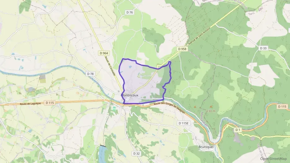 Maison 126 m² quatre pièces à vendre à Montricoux Maison 126 m² quatre pièces à vendre à Montricoux