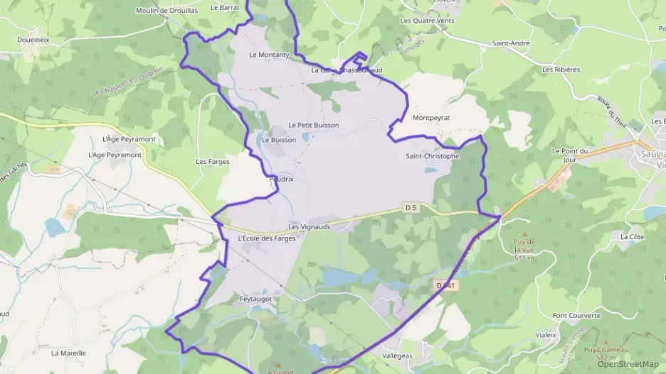 Maison 90 m² trois pièces à vendre à Sauviat-sur-Vige