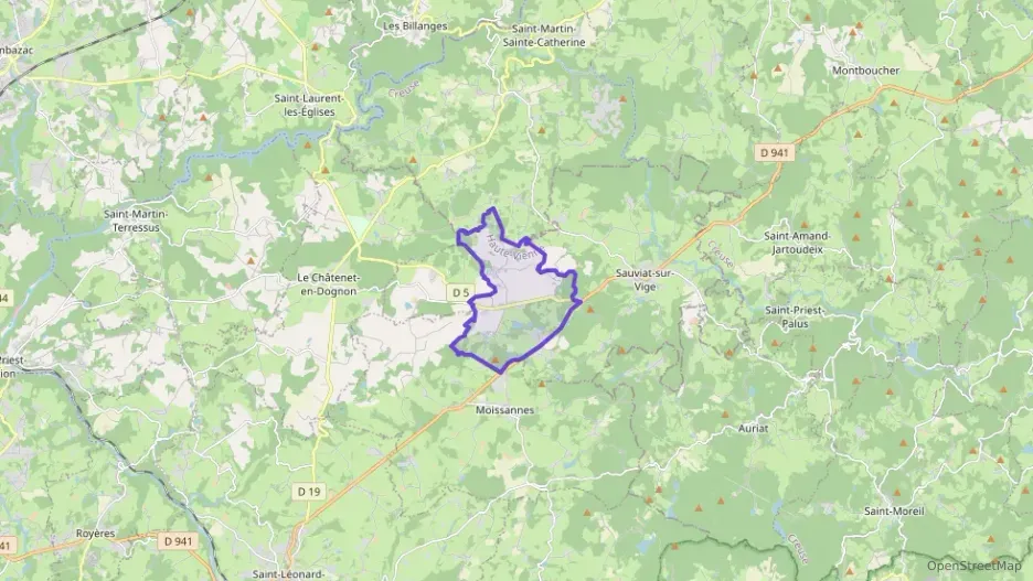 Maison 90 m² trois pièces à vendre à Sauviat-sur-Vige