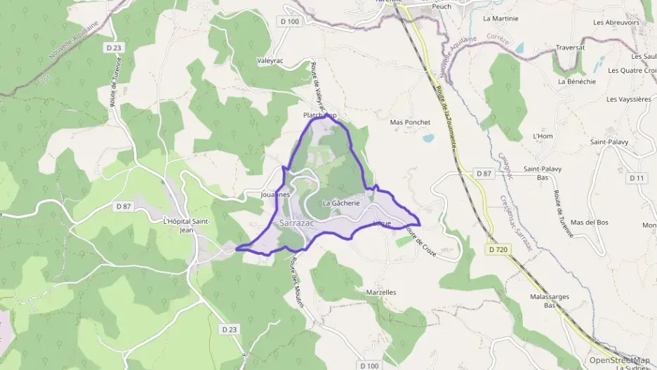 Maison 75 m² quatre pièces à vendre à Cressensac-Sarrazac