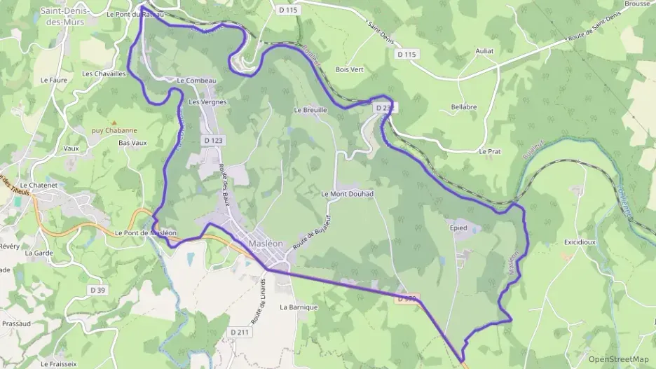 Maison 66 m² trois pièces à vendre à Masléon Maison 66 m² trois pièces à vendre à Masléon