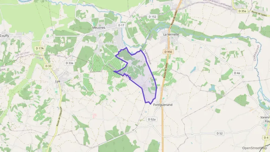 Maison 133 m² sept pièces à vendre à Meusnes