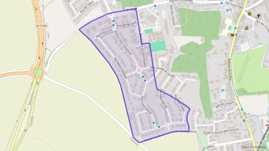 Maison 98 m² cinq pièces à vendre à Lèves