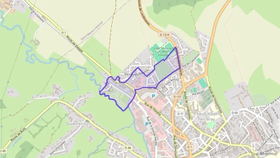 Maison 67 m² quatre pièces à vendre à Neufchâtel-en-Bray