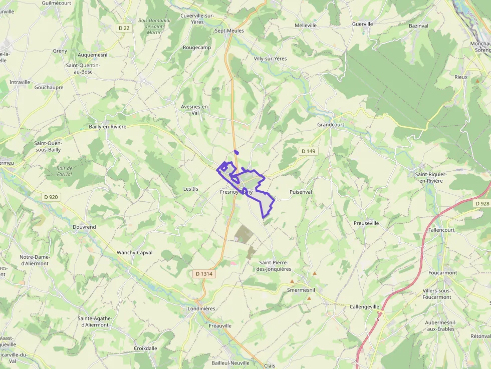 Maison 70 m² trois pièces à vendre à Fresnoy-Folny