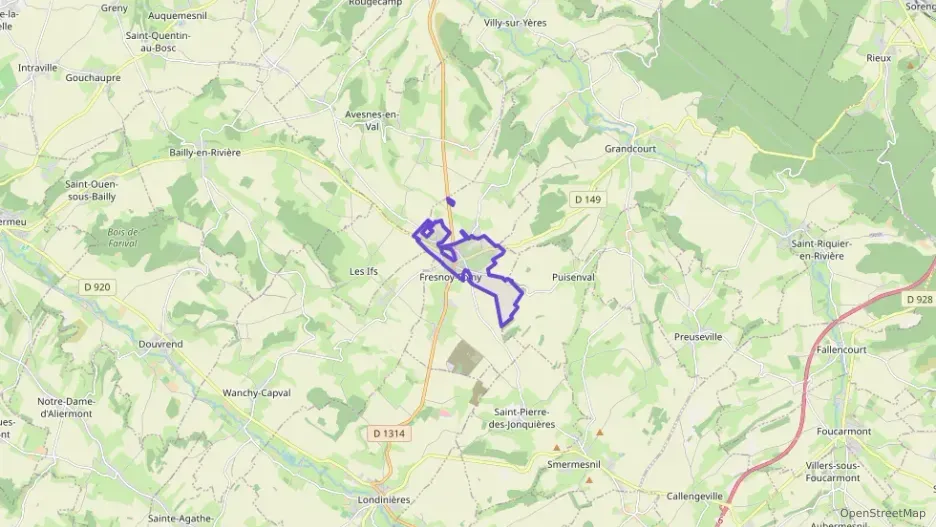 Maison 70 m² trois pièces à vendre à Fresnoy-Folny Maison 70 m² trois pièces à vendre à Fresnoy-Folny