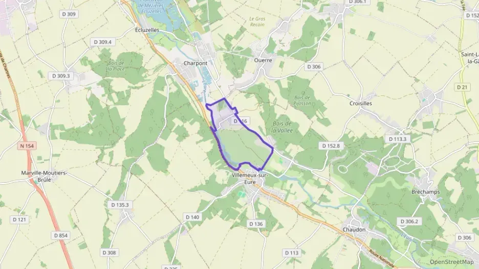 Maison 90 m² quatre pièces à vendre à Villemeux-sur-Eure Maison 90 m² quatre pièces à vendre à Villemeux-sur-Eure