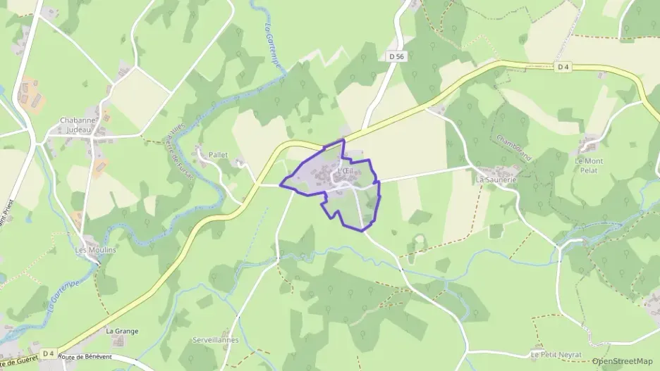 Maison 50 m² deux pieces à vendre à Fursac Maison 50 m² deux pieces à vendre à Fursac