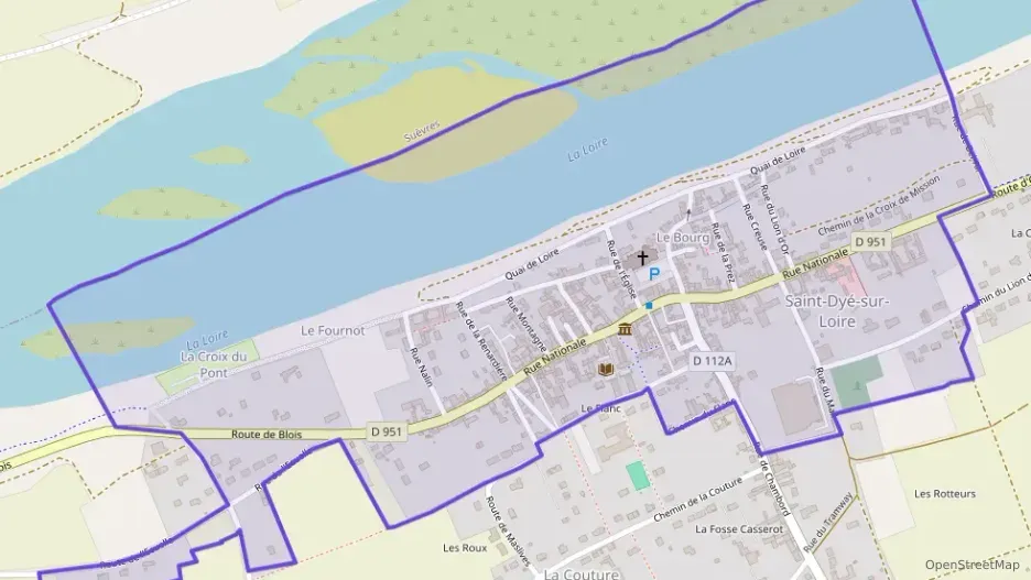 Maison 130 m² quatre pièces à vendre à Saint-Dyé-sur-Loire