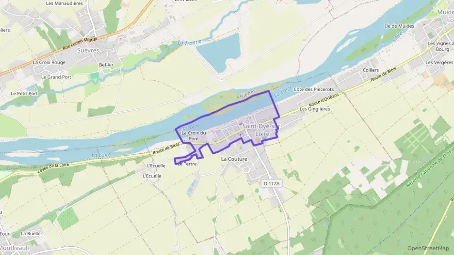 Maison 130 m² quatre pièces à vendre à Saint-Dyé-sur-Loire