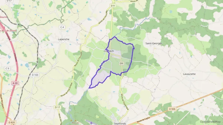 Maison 117 m² quatre pièces à vendre à Cayriech