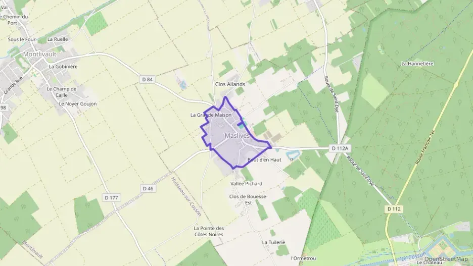 Maison 81 m² trois pièces à vendre à Maslives Maison 81 m² trois pièces à vendre à Maslives