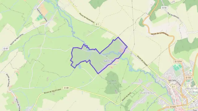 Maison 76 m² quatre pièces à vendre à Saint-Martin-l`Hortier