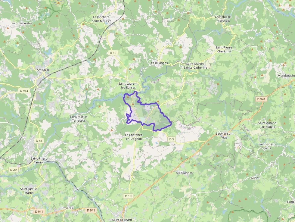 Maison 117 m² quatre pièces à vendre à Le Châtenet-en-Dognon