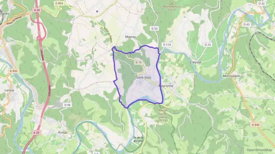 Maison 87 m² quatre pièces à vendre à Saint-Sozy