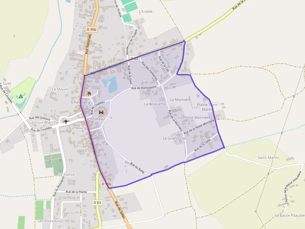 Maison 79 m² trois pièces à vendre à Chémery