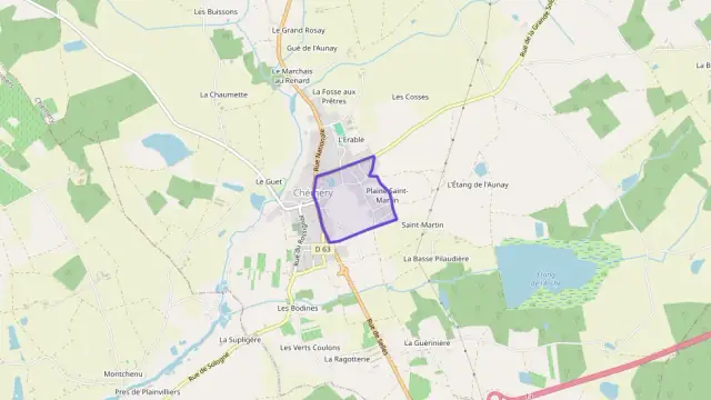 Maison 79 m² trois pièces à vendre à Chémery