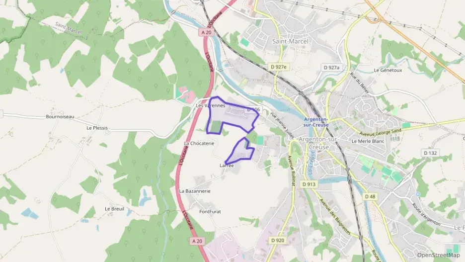Maison 92 m² quatre pièces à vendre à Argenton-sur-Creuse