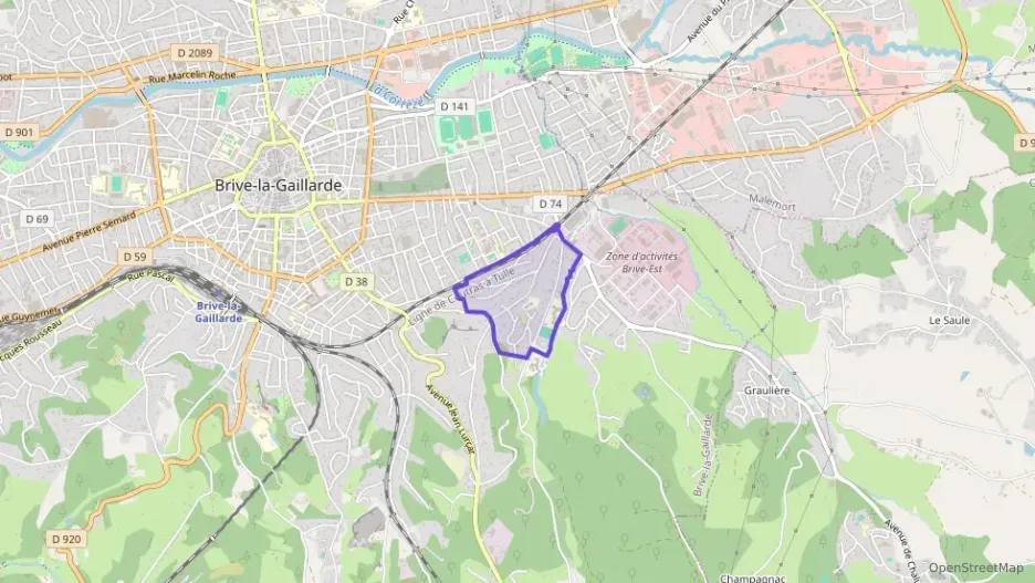 Maison 78 m² quatre pièces à vendre à Brive-la-Gaillarde