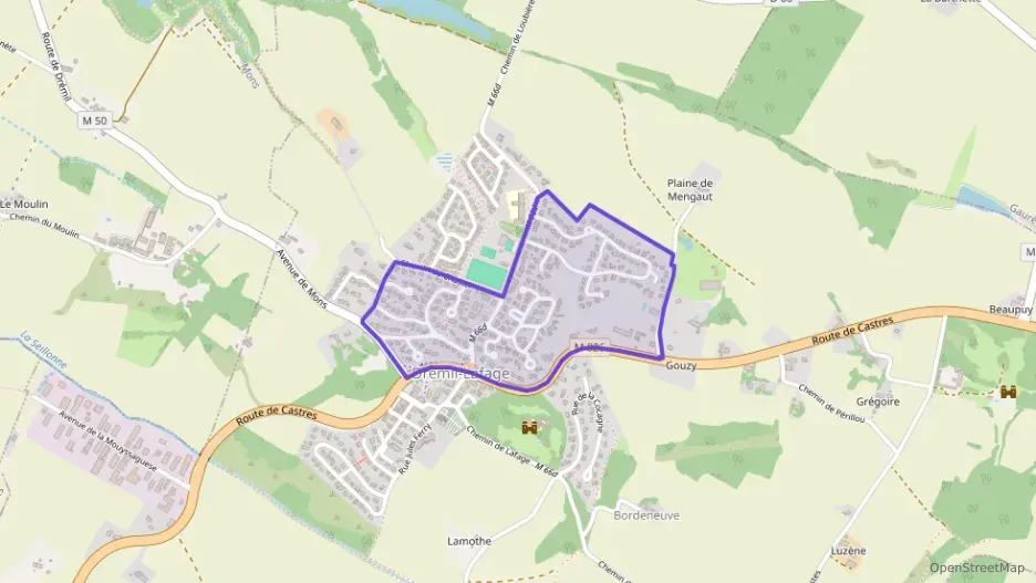 Maison 81 m² quatre pièces à vendre à Drémil-Lafage Maison 81 m² quatre pièces à vendre à Drémil-Lafage