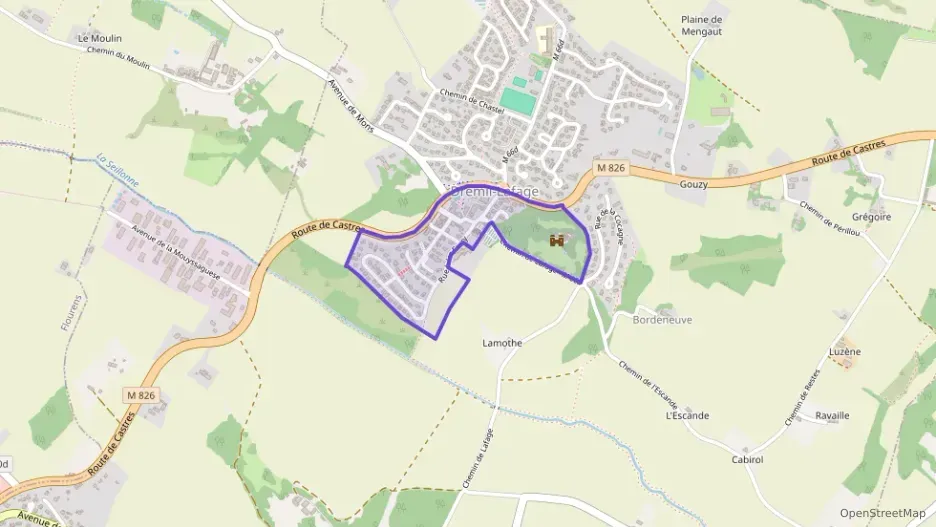 Maison 120 m² quatre pièces à vendre à Drémil-Lafage Maison 120 m² quatre pièces à vendre à Drémil-Lafage