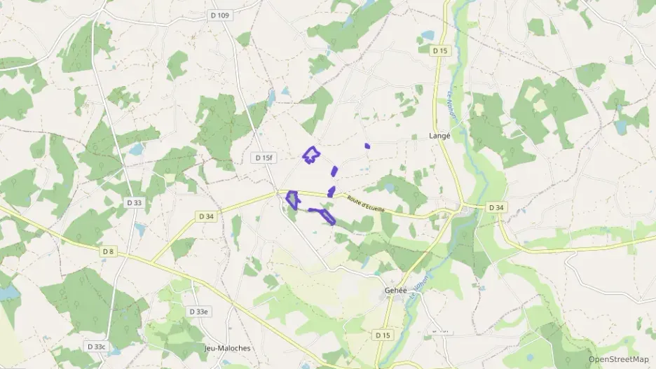 Maison 71 m² deux pieces à vendre à Langé Maison 71 m² deux pieces à vendre à Langé