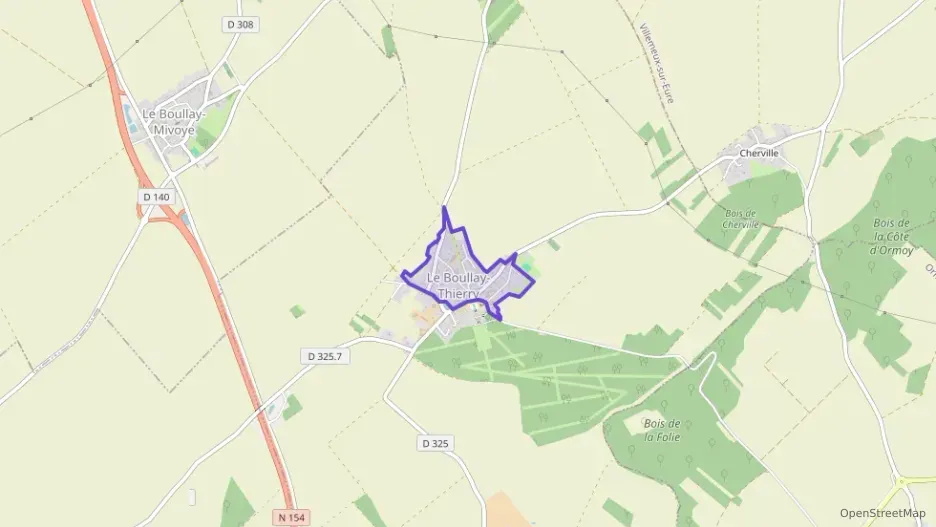 Maison 80 m² quatre pièces à vendre à Le Boullay-Thierry Maison 80 m² quatre pièces à vendre à Le Boullay-Thierry