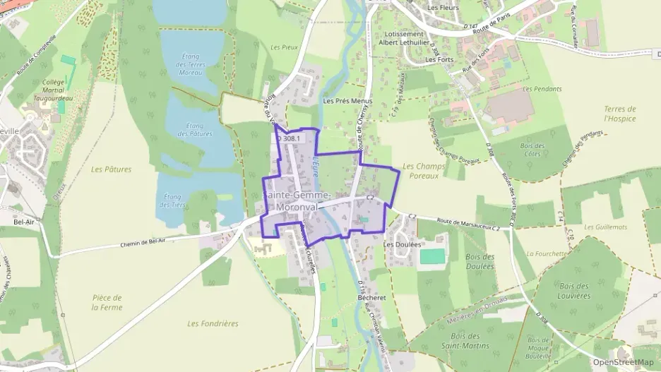 Maison 96 m² trois pièces à vendre à Sainte-Gemme-Moronval