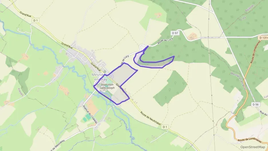 Maison 63 m² trois pièces à vendre à Mesnières-en-Bray