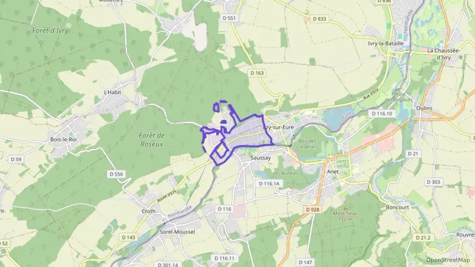 Maison 68 m² quatre pièces à vendre à Ézy-sur-Eure