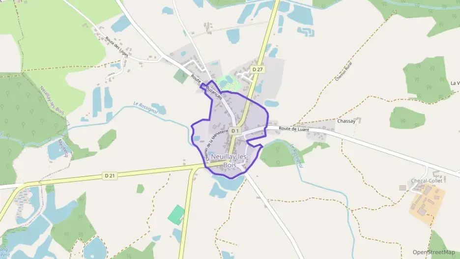 Maison 120 m² quatre pièces à vendre à Neuillay-les-Bois Maison 120 m² quatre pièces à vendre à Neuillay-les-Bois