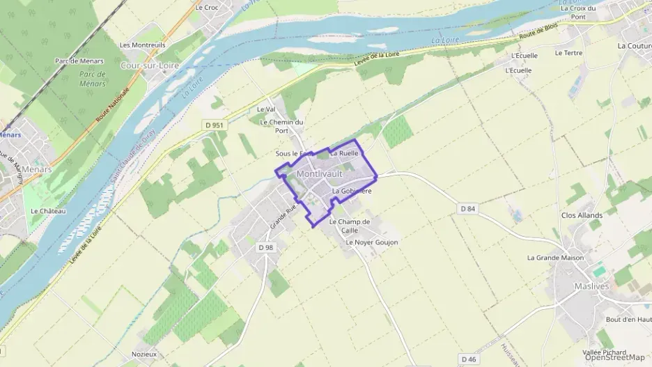 Maison 50 m² deux pieces à vendre à Montlivault