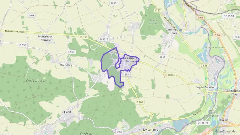 Maison 95 m² trois pièces à vendre à La Couture-Boussey Maison 95 m² trois pièces à vendre à La Couture-Boussey