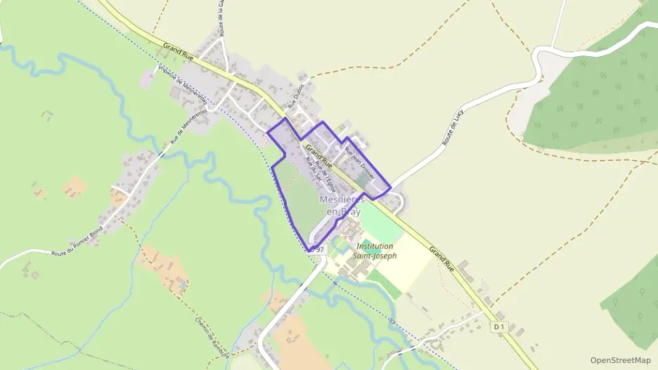 Maison 70 m² quatre pièces à vendre à Mesnières-en-Bray