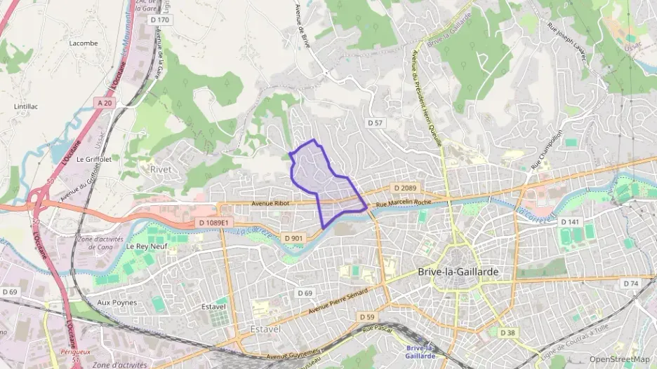 Maison 82 m² cinq pièces à vendre à Brive-la-Gaillarde