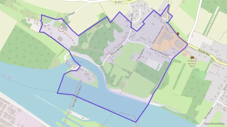 Maison 112 m² quatre pièces à vendre à Port-Mort