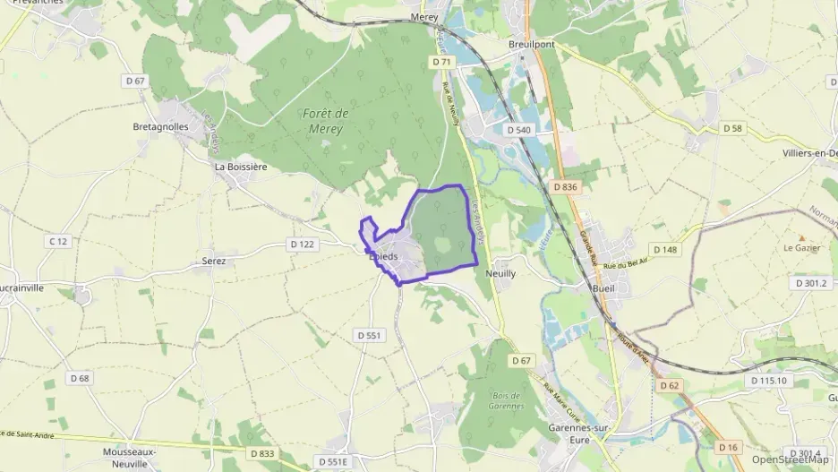 Maison 130 m² quatre pièces à vendre à Épieds