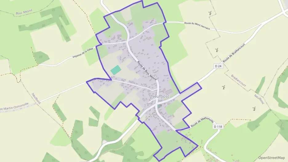 Maison 90 m² quatre pièces à vendre à Neufbosc